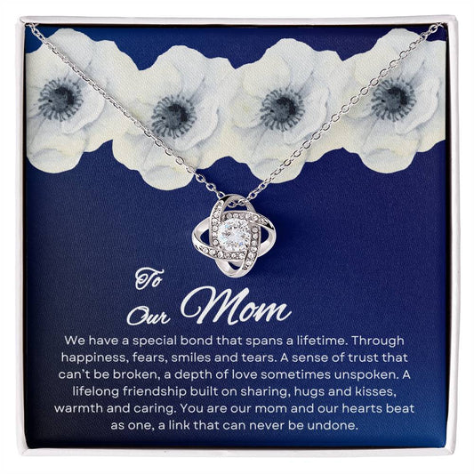 To Our Mom | Special Bond - Love Knot Necklace