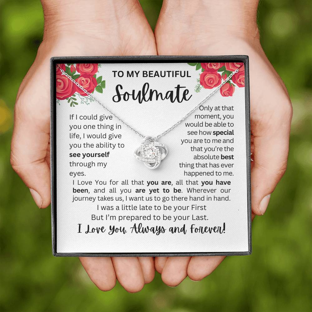 Soulmate | See Through My Eyes - Love Knot Necklace