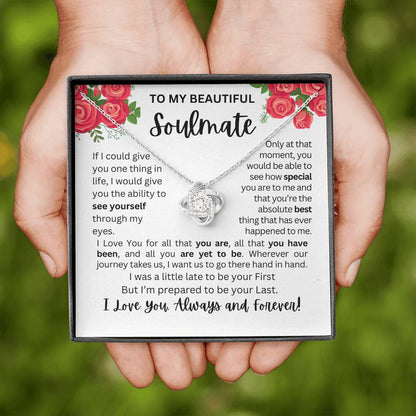 Soulmate | See Through My Eyes - Love Knot Necklace