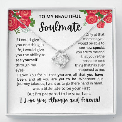 Soulmate | See Through My Eyes - Love Knot Necklace