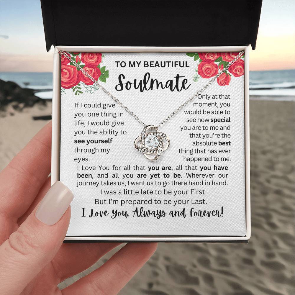 Soulmate | See Through My Eyes - Love Knot Necklace