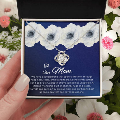 To Our Mom | Special Bond - Love Knot Necklace
