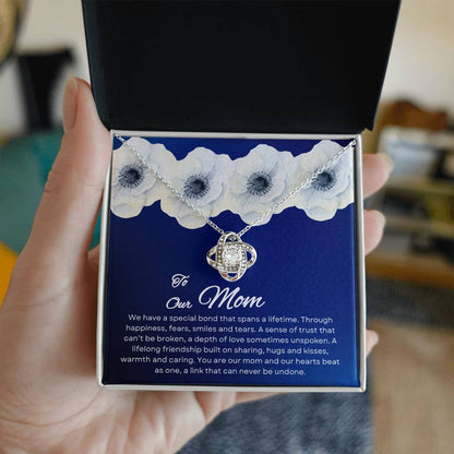 To Our Mom | Special Bond - Love Knot Necklace