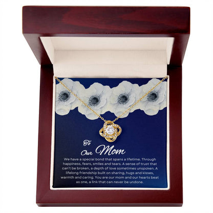 To Our Mom | Special Bond - Love Knot Necklace