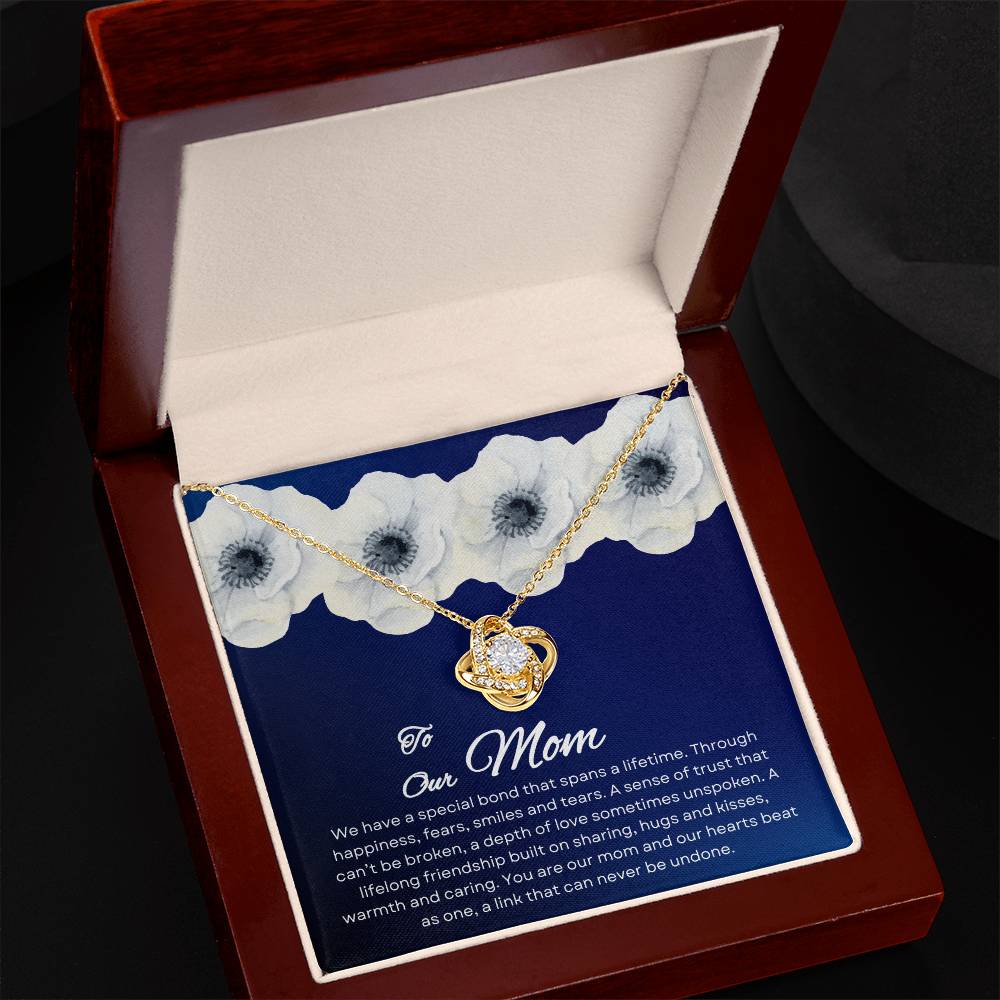 To Our Mom | Special Bond - Love Knot Necklace