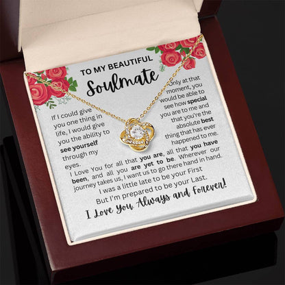 Soulmate | See Through My Eyes - Love Knot Necklace