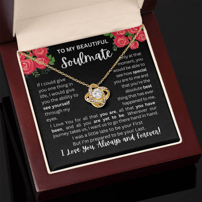 Soulmate | See Through My Eyes - Love Knot Necklace