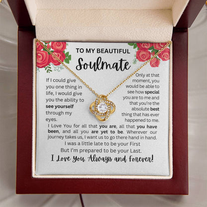 Soulmate | See Through My Eyes - Love Knot Necklace