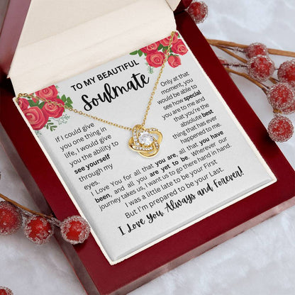 Soulmate | See Through My Eyes - Love Knot Necklace
