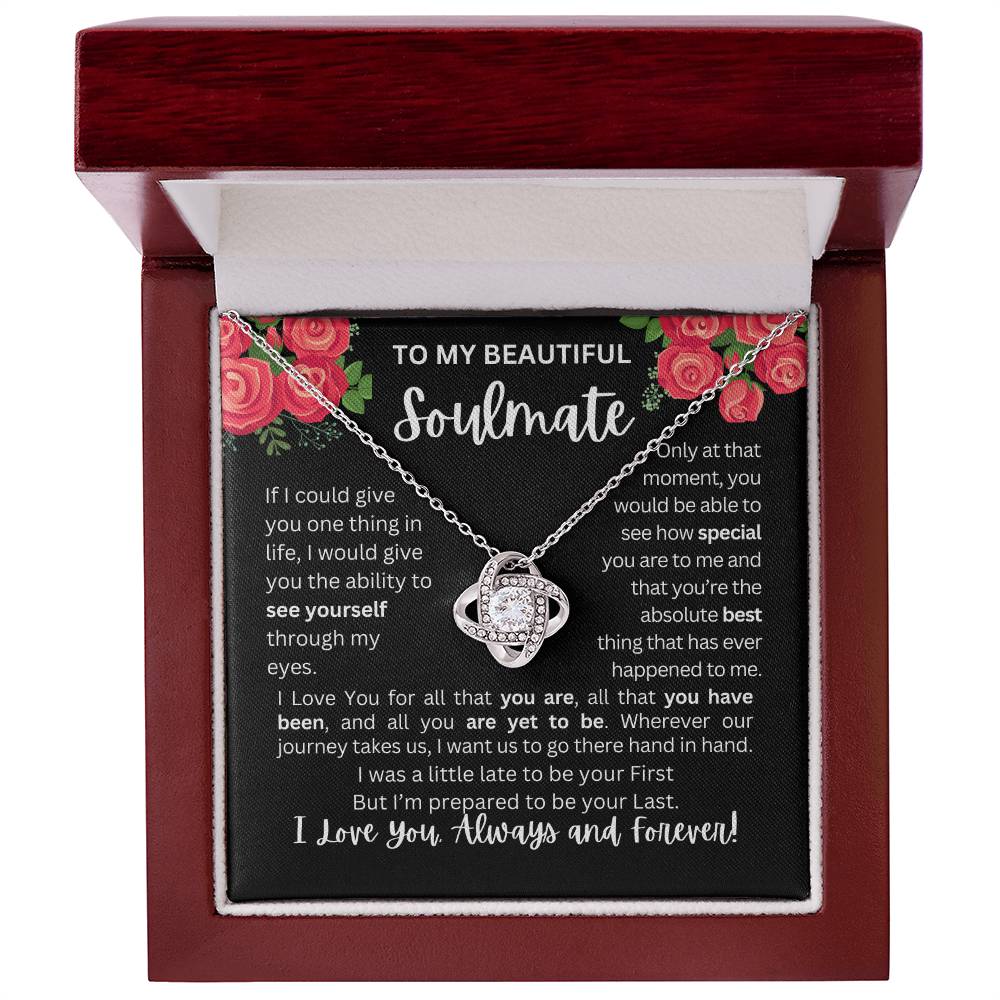 Soulmate | See Through My Eyes - Love Knot Necklace
