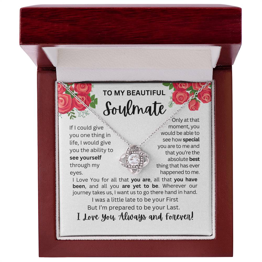 Soulmate | See Through My Eyes - Love Knot Necklace