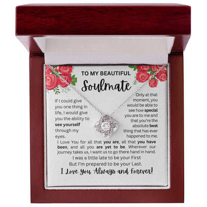 Soulmate | See Through My Eyes - Love Knot Necklace