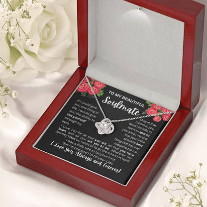 Soulmate | See Through My Eyes - Love Knot Necklace