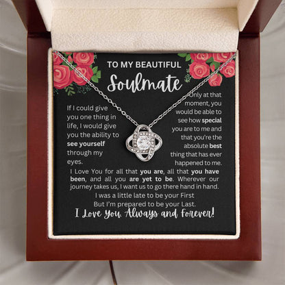 Soulmate | See Through My Eyes - Love Knot Necklace
