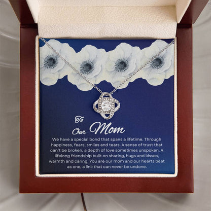 To Our Mom | Special Bond - Love Knot Necklace