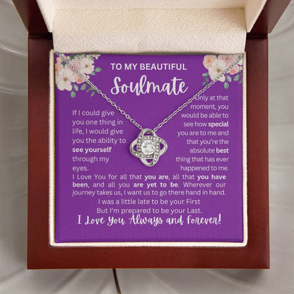 Soulmate | See Through My Eyes - Love Knot Necklace