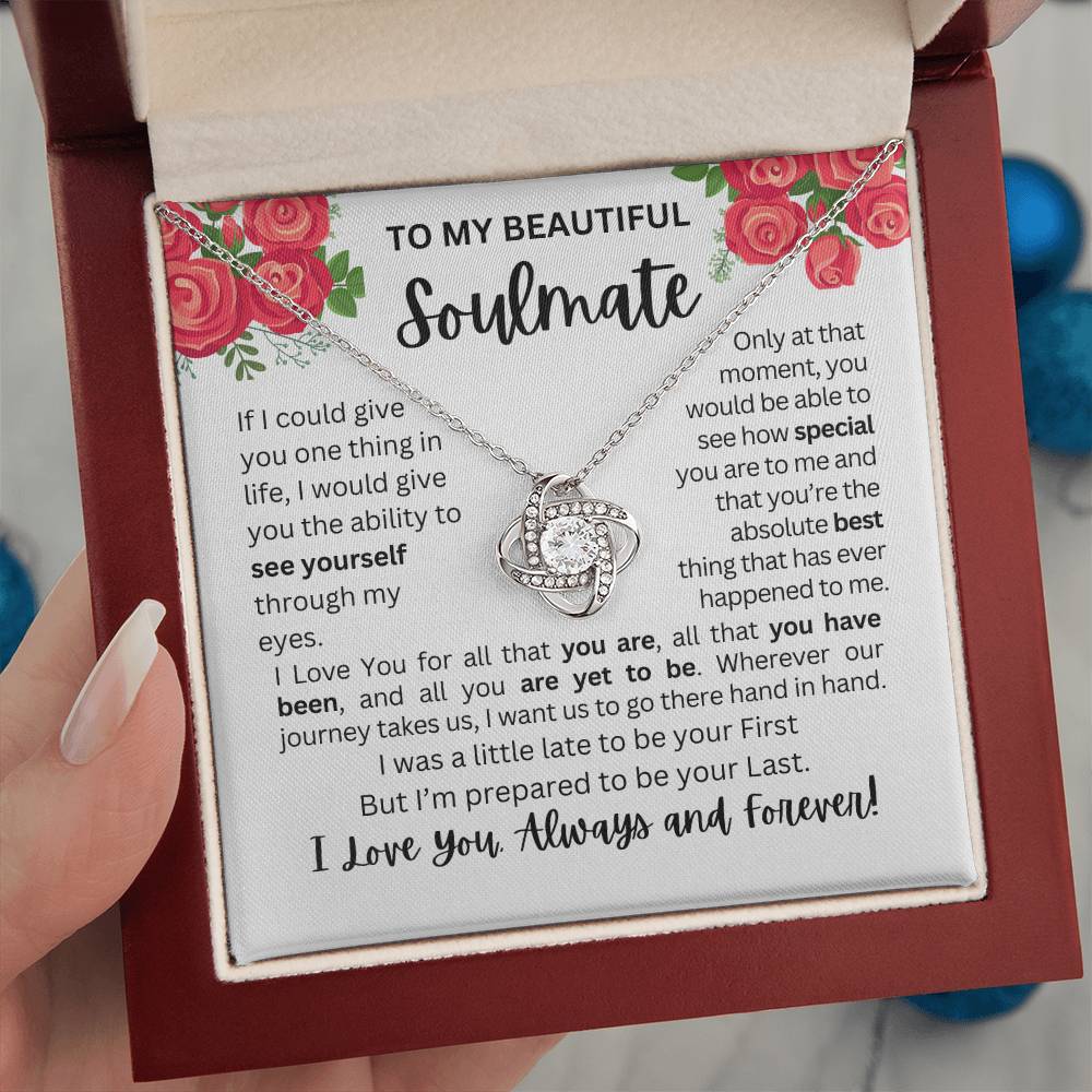 Soulmate | See Through My Eyes - Love Knot Necklace