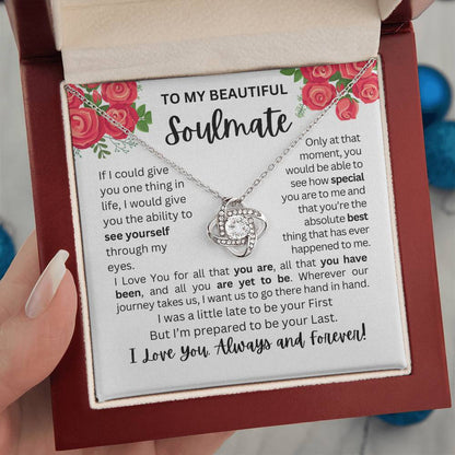 Soulmate | See Through My Eyes - Love Knot Necklace
