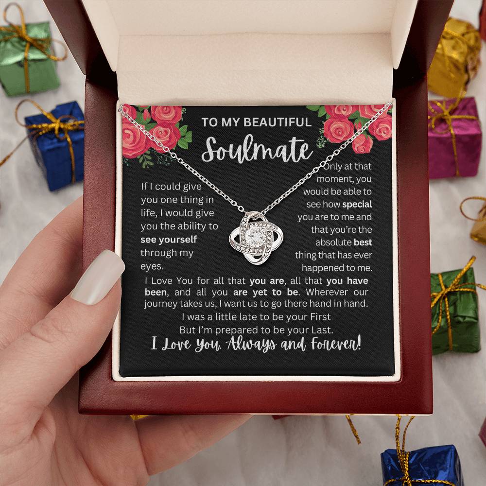 Soulmate | See Through My Eyes - Love Knot Necklace