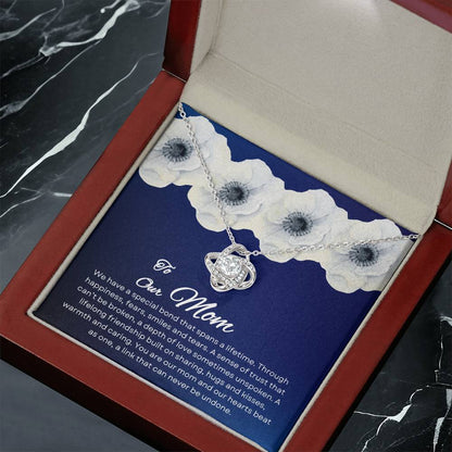 To Our Mom | Special Bond - Love Knot Necklace