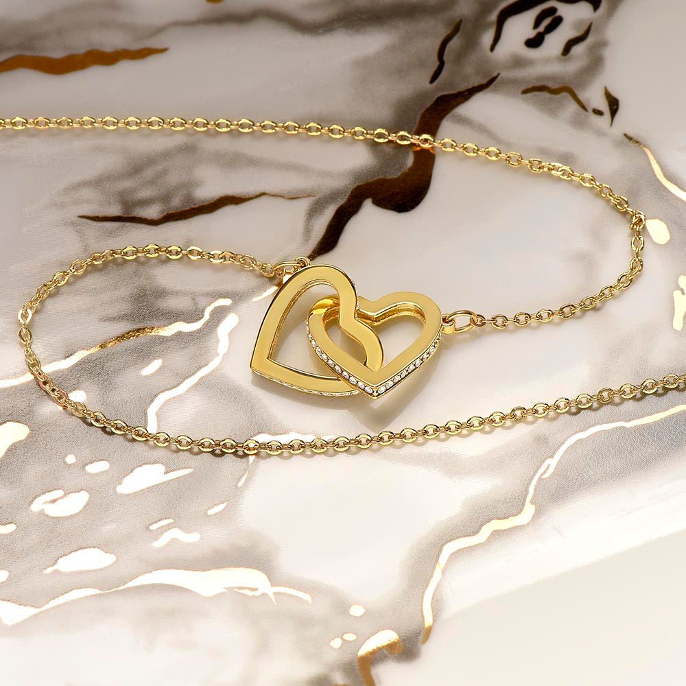 My Daughter | This old lion - Interlocking Hearts Necklace