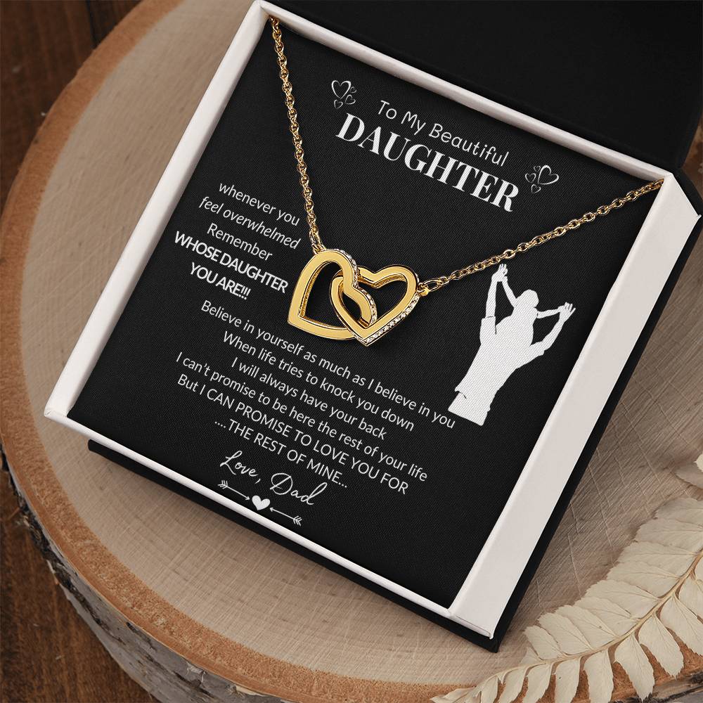 To My Daughter | Interlocking Hearts