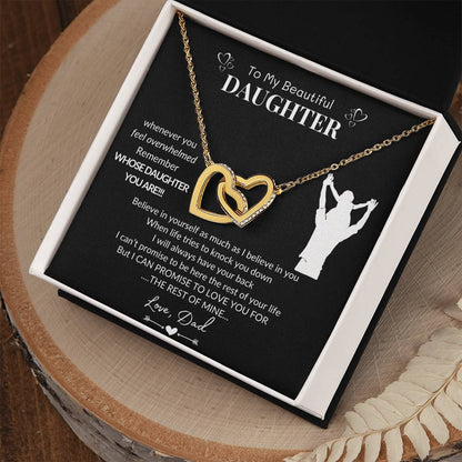 To My Daughter | Interlocking Hearts