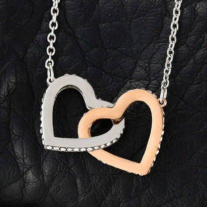 My Daughter | This old lion - Interlocking Hearts Necklace