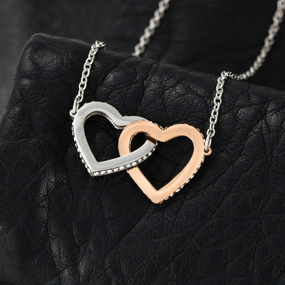 My Daughter | This old lion - Interlocking Hearts Necklace