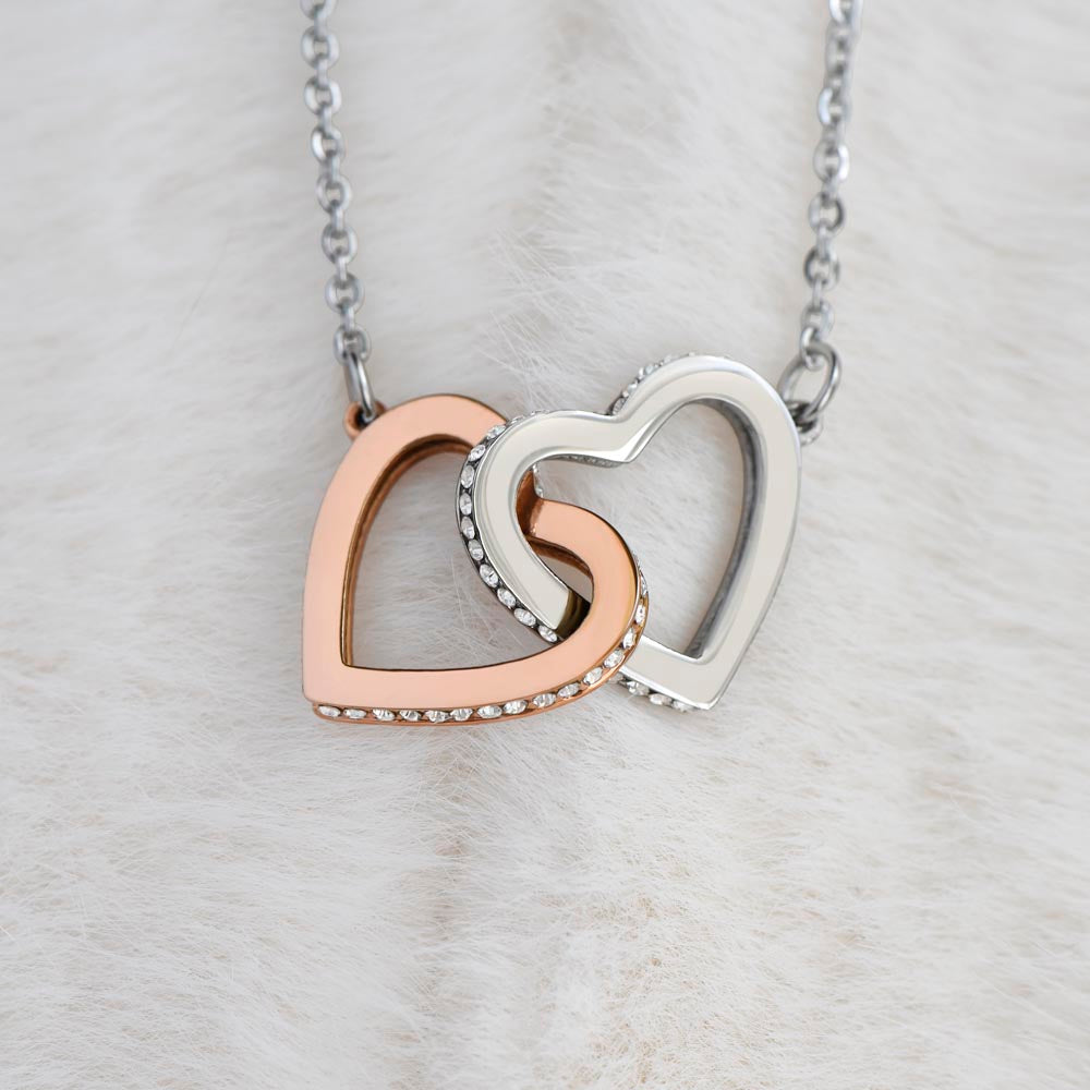 My Daughter | This old lion - Interlocking Hearts Necklace