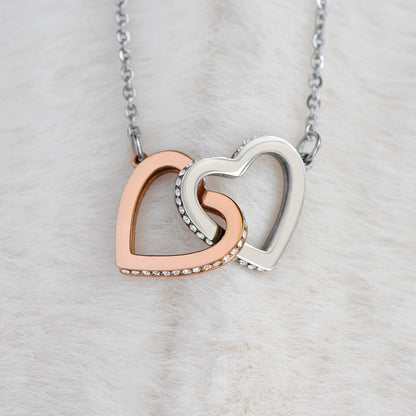 My Daughter | This old lion - Interlocking Hearts Necklace