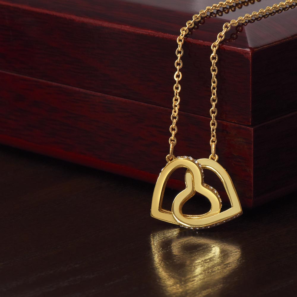 My Daughter | This old lion - Interlocking Hearts Necklace