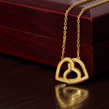 My Daughter | This old lion - Interlocking Hearts Necklace