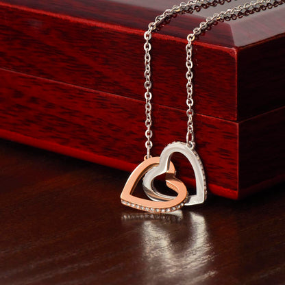 My Daughter | This old lion - Interlocking Hearts Necklace