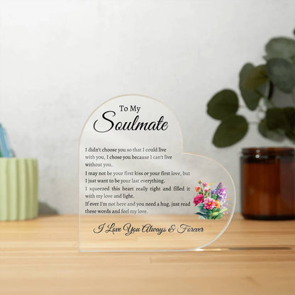 To My Soulmate - I Can't Live Without You