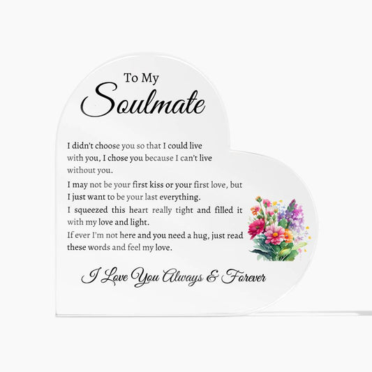 To My Soulmate - I Can't Live Without You