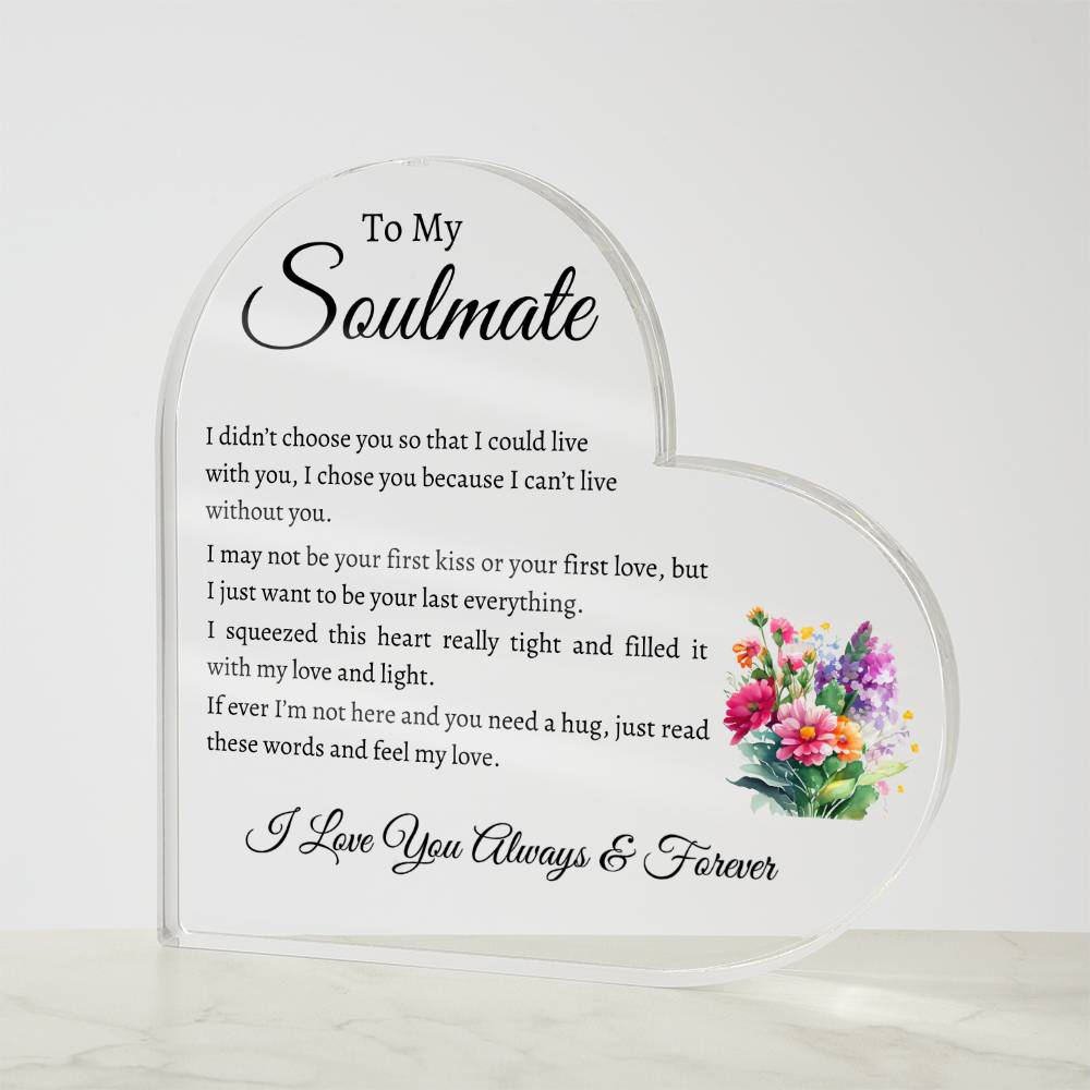 To My Soulmate - I Can't Live Without You