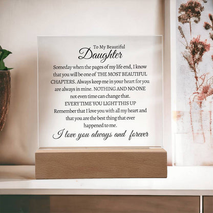 To My Daughter – The Most Beautiful Chapter