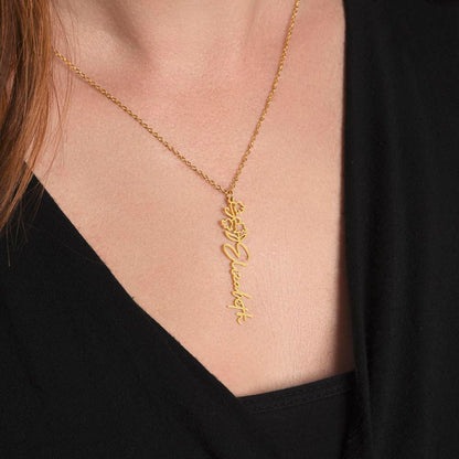 Soulmate | Your Last Everything – Birth Flower Name Necklace