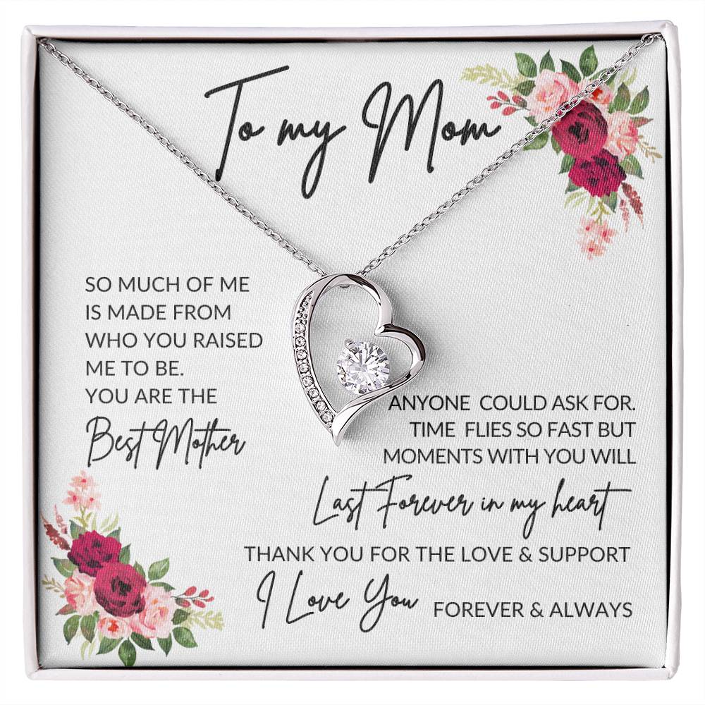 To My Mom | Best Mother - Forever Love Necklace