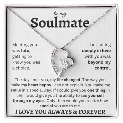 Soulmate | Meeting You | Forever Love Necklace