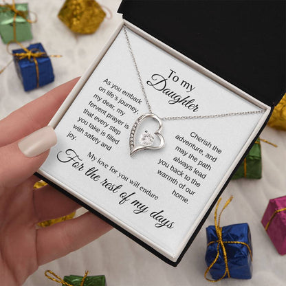 My Daughter | Cherish the adventure - Forever Love Necklace