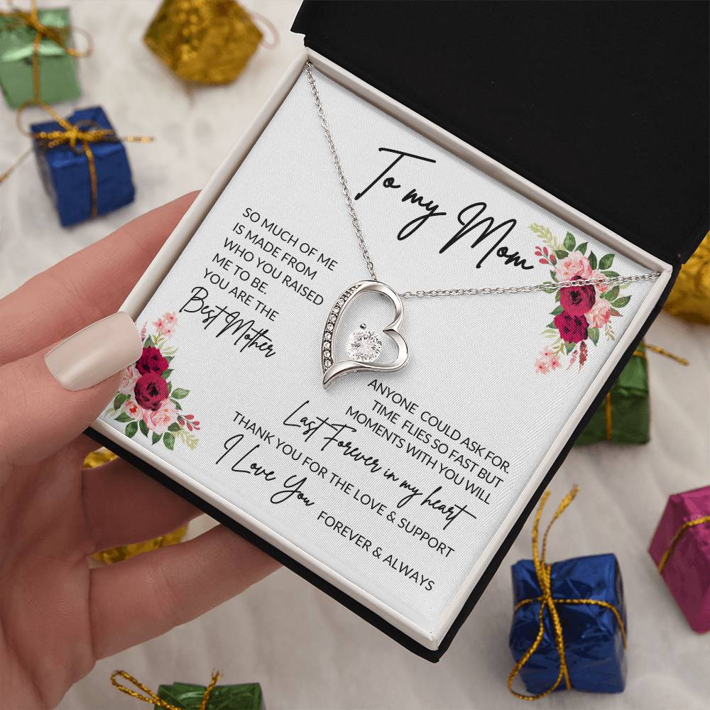To My Mom | Best Mother - Forever Love Necklace