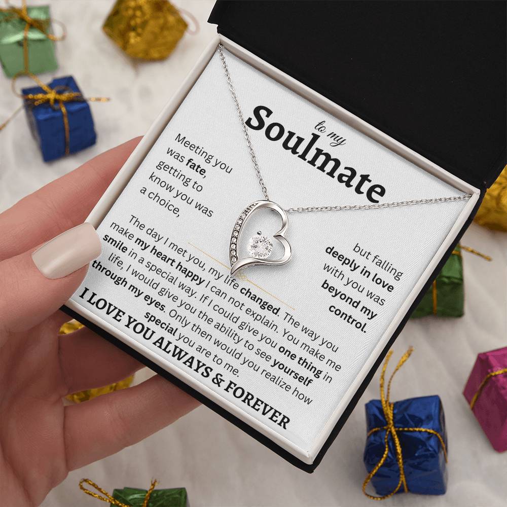 Soulmate | Meeting You | Forever Love Necklace