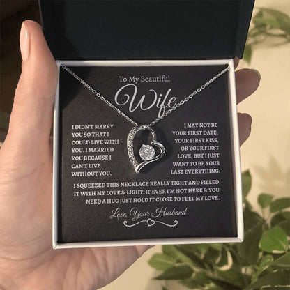 To My Beautiful Wife | Forever Love - BW