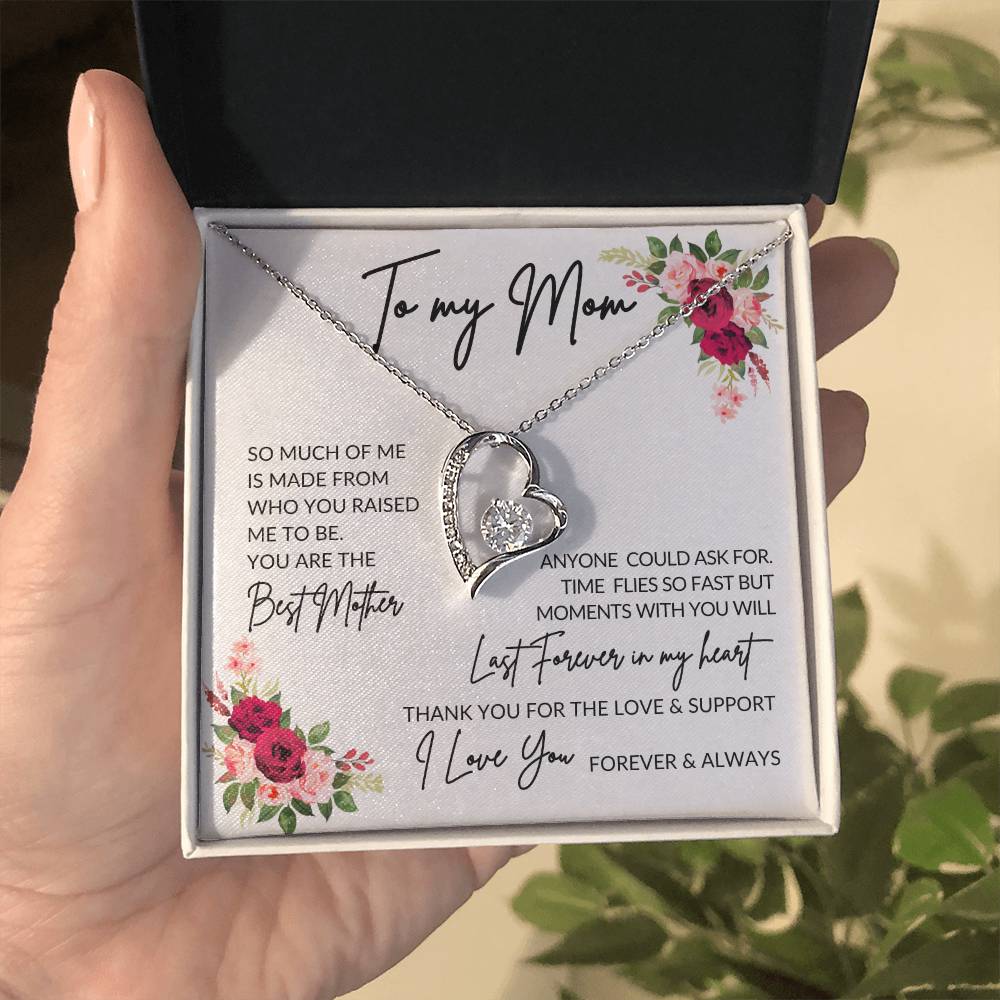 To My Mom | Best Mother - Forever Love Necklace