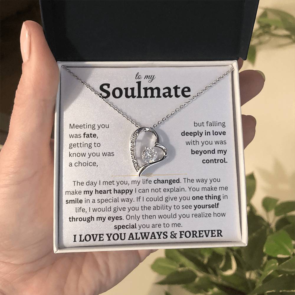 Soulmate | Meeting You | Forever Love Necklace