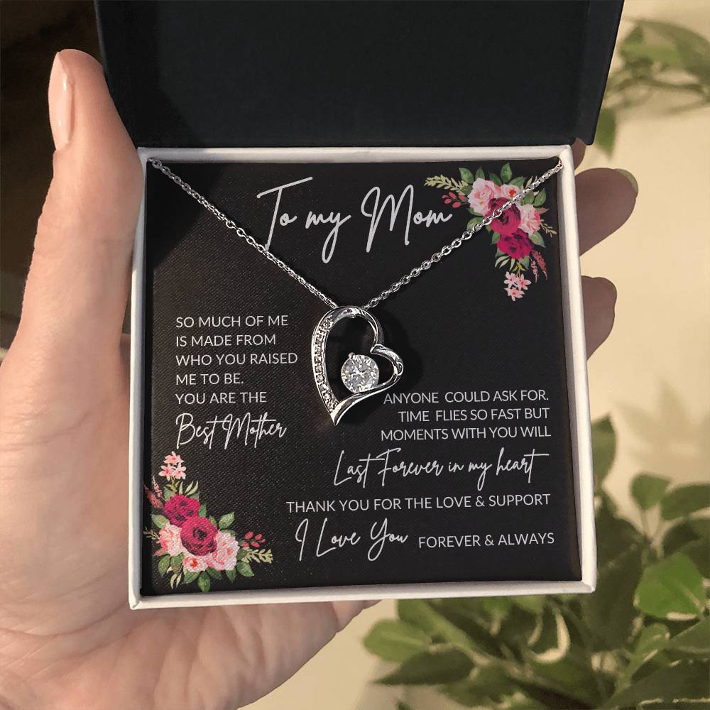 To My Mom | Best Mother - Forever Love Necklace