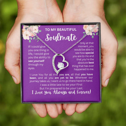 Soulmate | See Through My Eyes – Forever Love Necklace