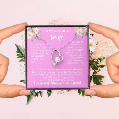 To My Wife | See Through My Eyes – Forever Love Necklace